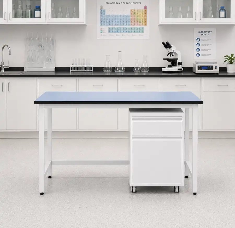 Why a Lab Table With Drawers is Essential for Chemical and Medical Labs